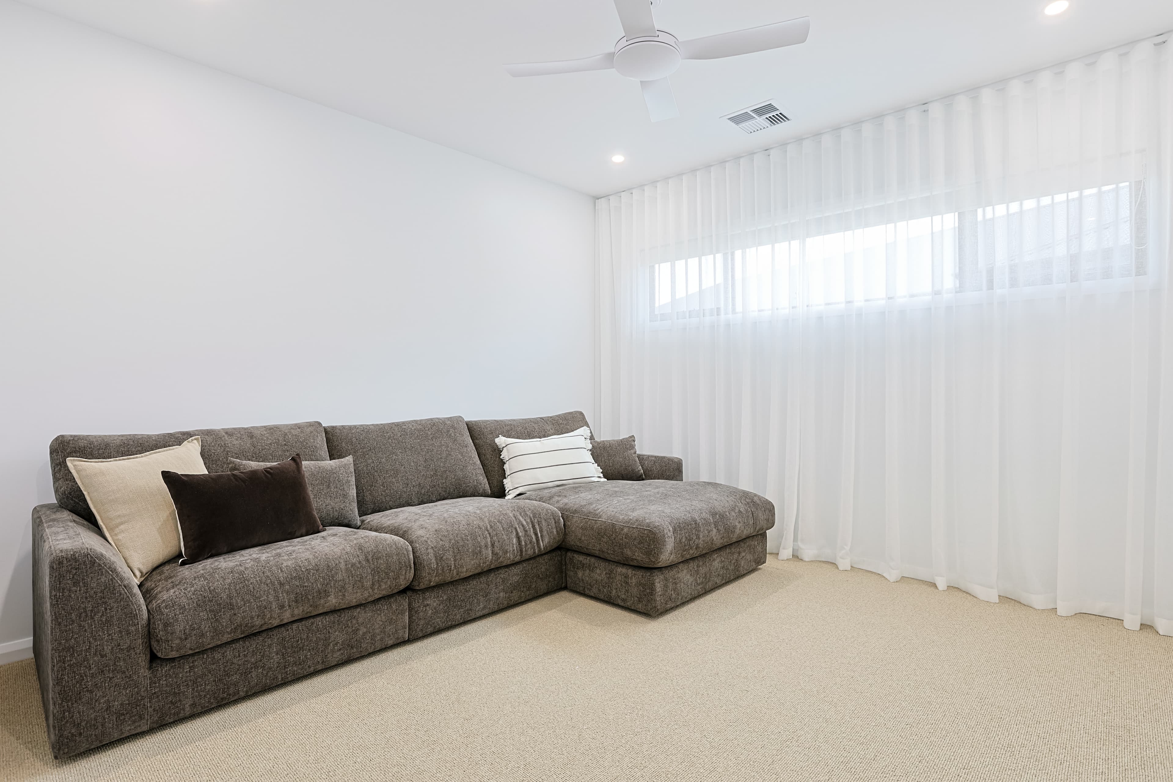 Staged interior